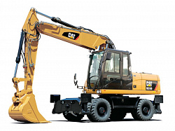 Колесный экскаватор Caterpillar M318D